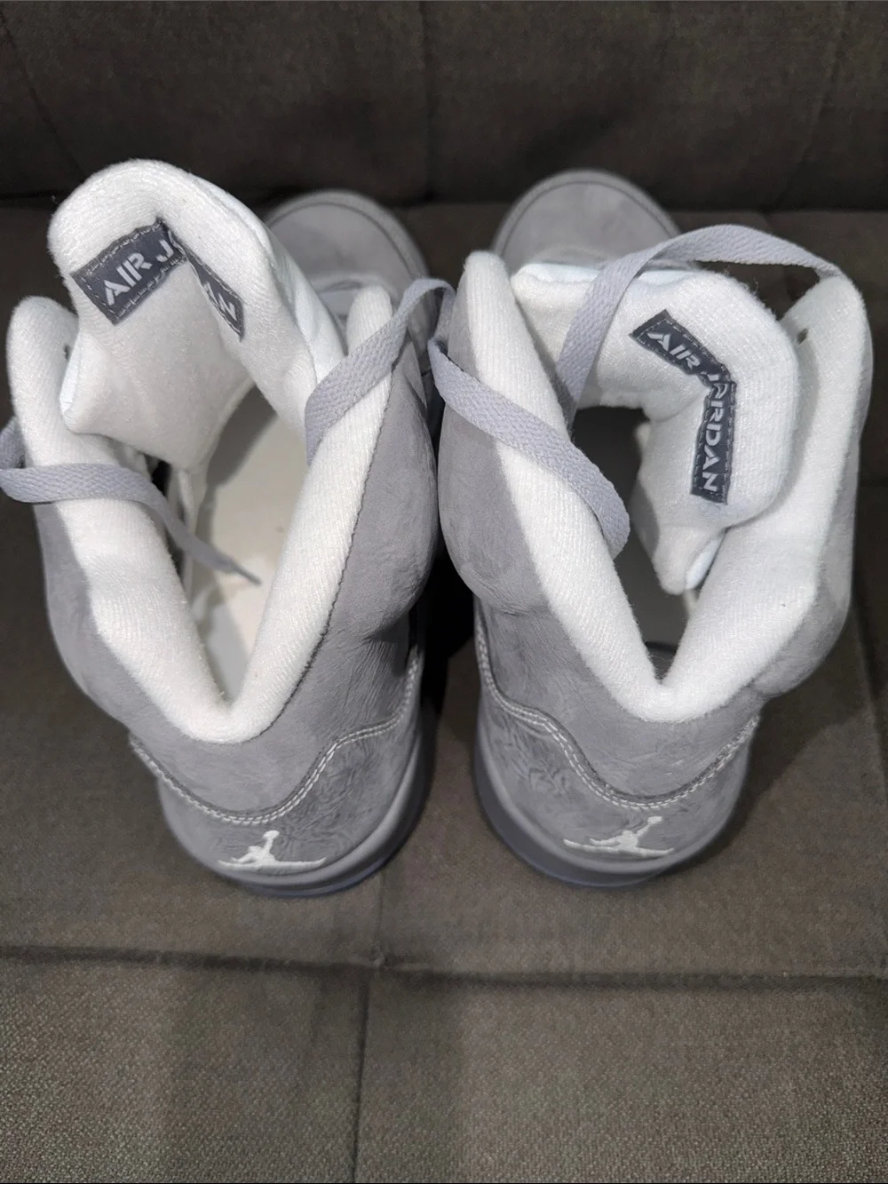 Air Jordan Retro 5 Wolf Grey -size 10 Men